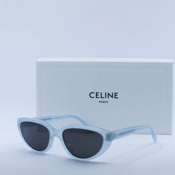 Final Price! Celine CL40220U 84A Opaline Light Blue Sunglasses - Picture 1 of 14
